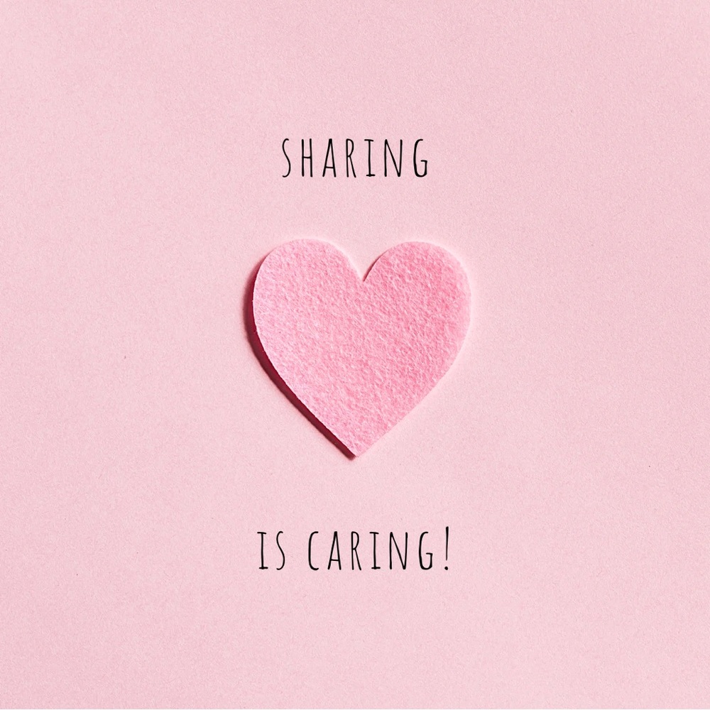 Sharing is caring!  Share mine and I will share yours!
